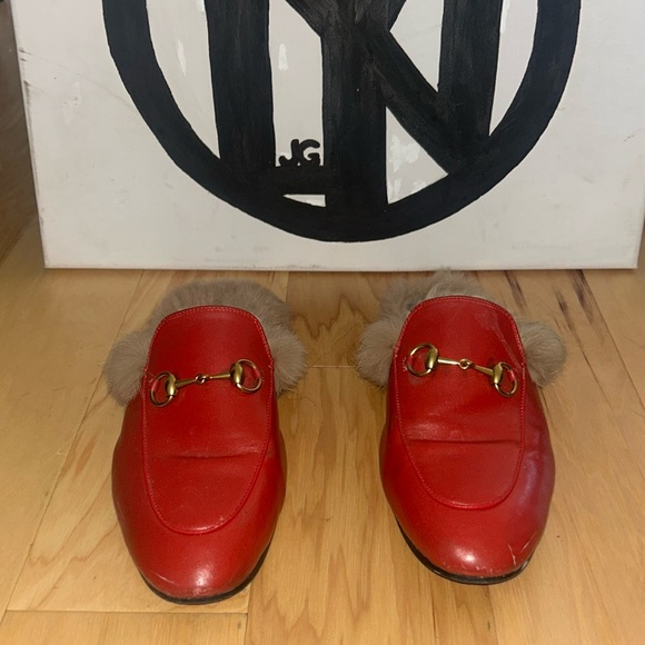 Gucci Princetown Loafers - Picture 1 of 9